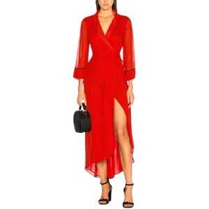chinese dress ladies Stine Goya Waist Tie Ruffle Midi Dress main image 1